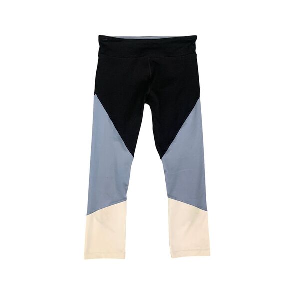 Lorna Jane Legging Womens XS Extra Small Uniquely Colorblock No Limits Cropped - Picture 1 of 14